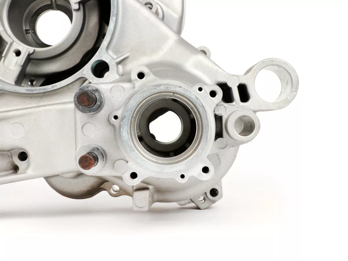 Cárter motor -PINASCO Master 2.0, válvula rotativa - Vespa PX200 Elestart - se requiere cigüeñal con carrillera de válvula rotativa ancha (PN25080886 / PN25080827)