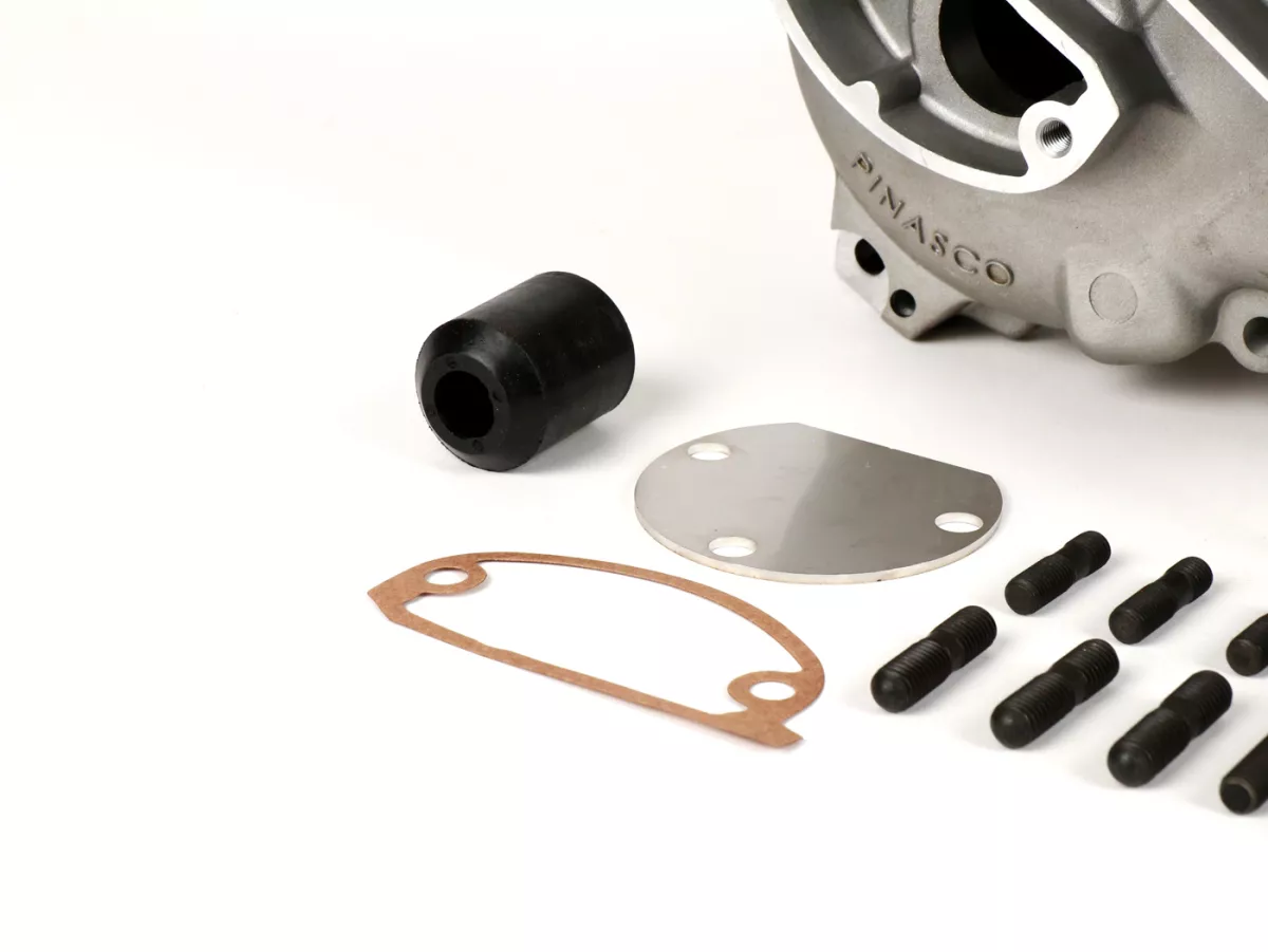 Cárter motor -PINASCO Master 2.0, válvula rotativa - Vespa PX200 Elestart - se requiere cigüeñal con carrillera de válvula rotativa ancha (PN25080886 / PN25080827)