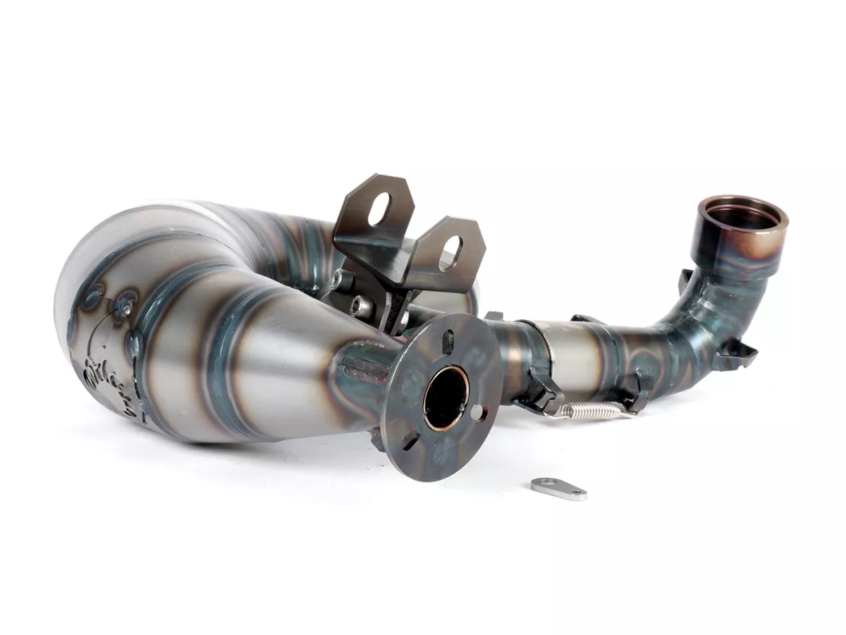 Exhaust -POSCH PERFORMANCE NESSI- Vespa PX200, Rally200, exhaust stub Ø44,5mm for e.g. Malossi 210 Sport, MHR210/221