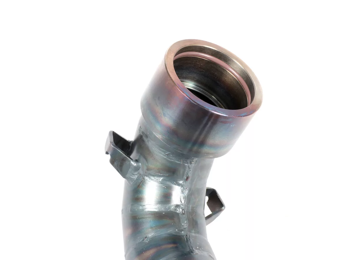 Exhaust -POSCH PERFORMANCE NESSI- Vespa PX200, Rally200, exhaust stub Ø44,5mm for e.g. Malossi 210 Sport, MHR210/221