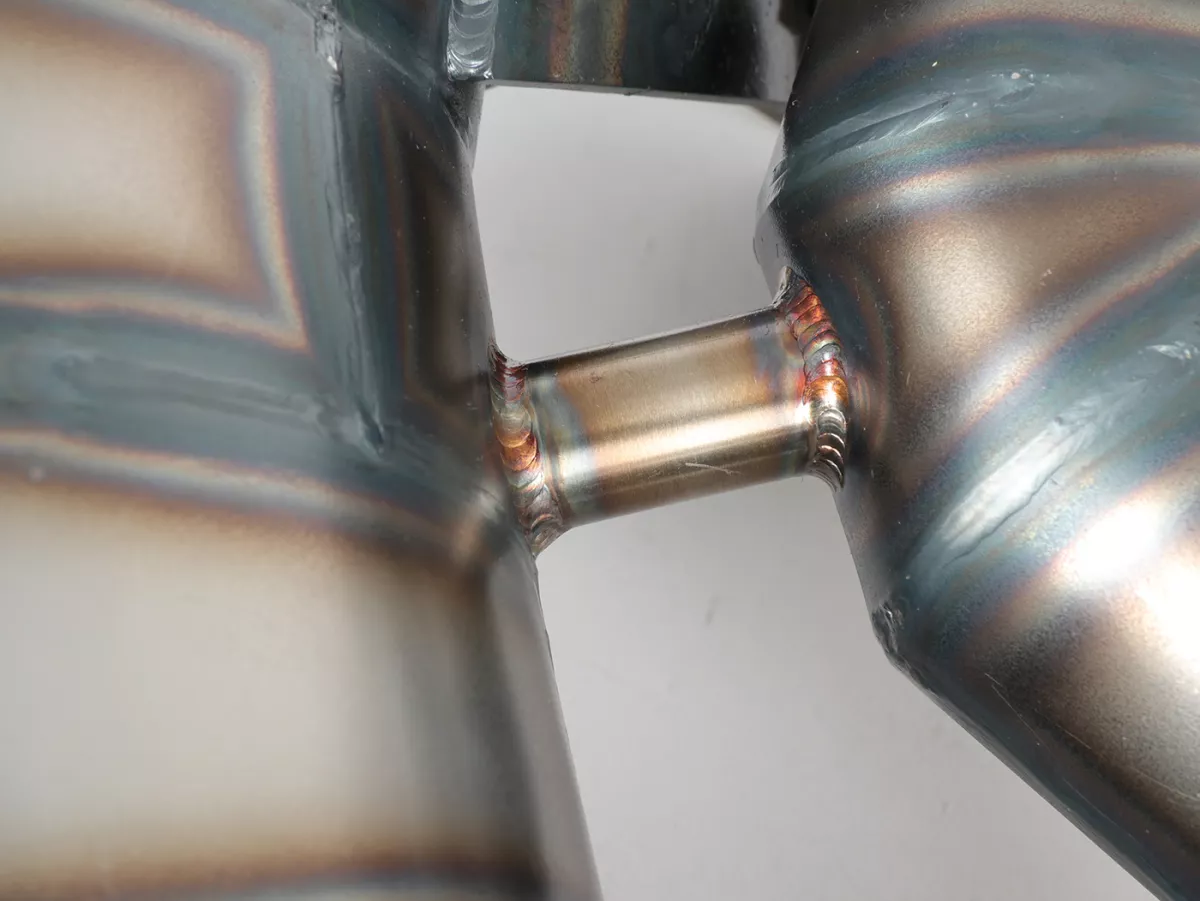 Exhaust -POSCH PERFORMANCE NESSI- Vespa PX200, Rally200, exhaust stub Ø44,5mm for e.g. Malossi 210 Sport, MHR210/221