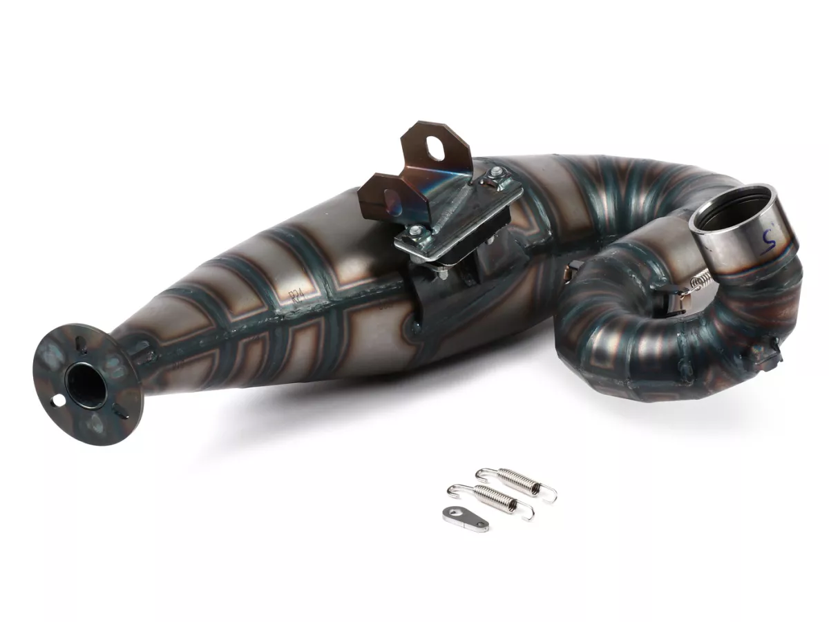 Uitlaat -POSCH PERFORMANCE RACING RESI- Vespa PX200, Rally200, flens Ø44.5mm voor bijv. Malossi MHR210/221