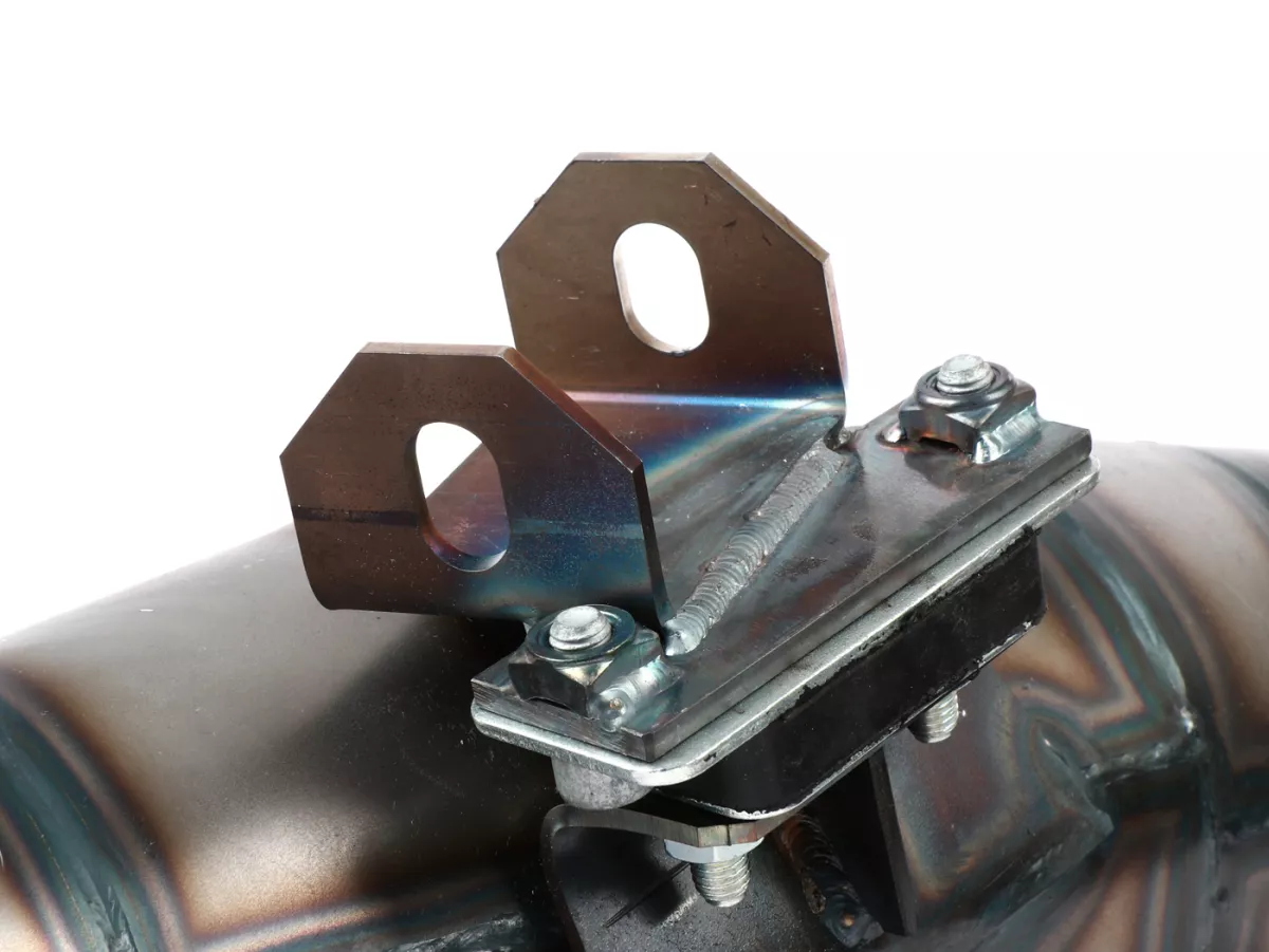 Uitlaat -POSCH PERFORMANCE RACING RESI- Vespa PX200, Rally200, flens Ø44.5mm voor bijv. Malossi MHR210/221