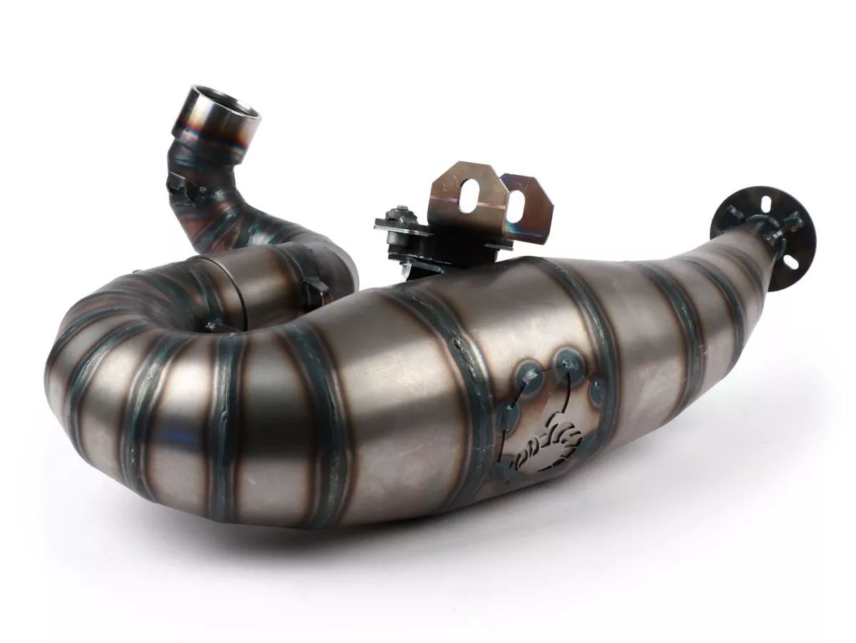 Uitlaat -POSCH PERFORMANCE RACING RESI- Vespa PX200, Rally200, flens Ø44.5mm voor bijv. Malossi MHR210/221