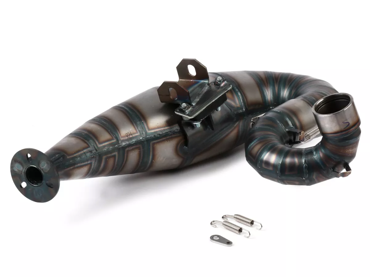 Escape -POSCH PERFORMANCE RACING RESI- Vespa PX200, Rally200, brida Ø45mm para Quattrini M232 y M244