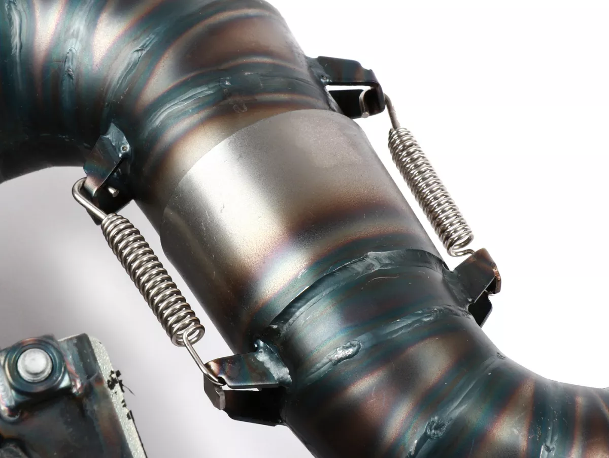 Escape -POSCH PERFORMANCE RACING RESI- Vespa PX200, Rally200, brida Ø45mm para Quattrini M232 y M244