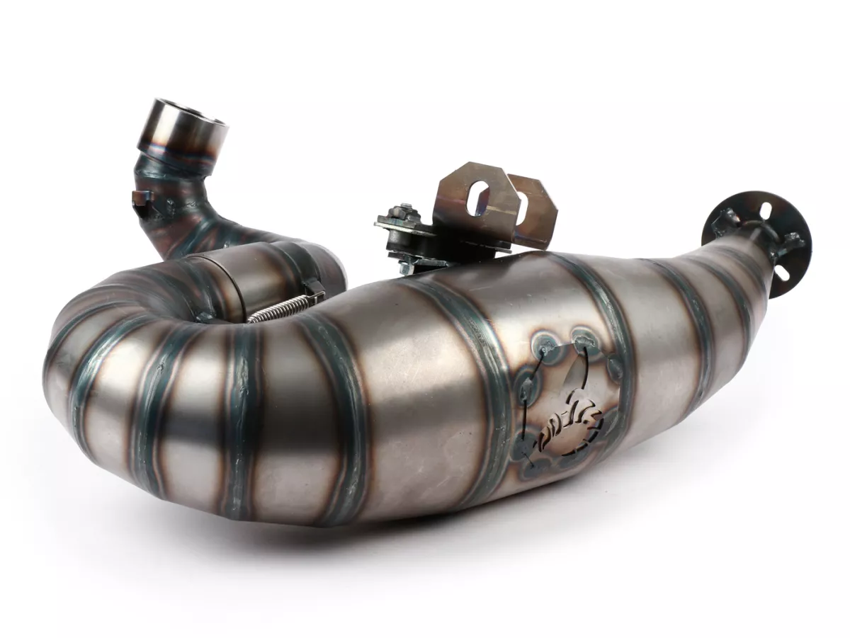Escape -POSCH PERFORMANCE RACING RESI- Vespa PX200, Rally200, brida Ø45mm para Quattrini M232 y M244