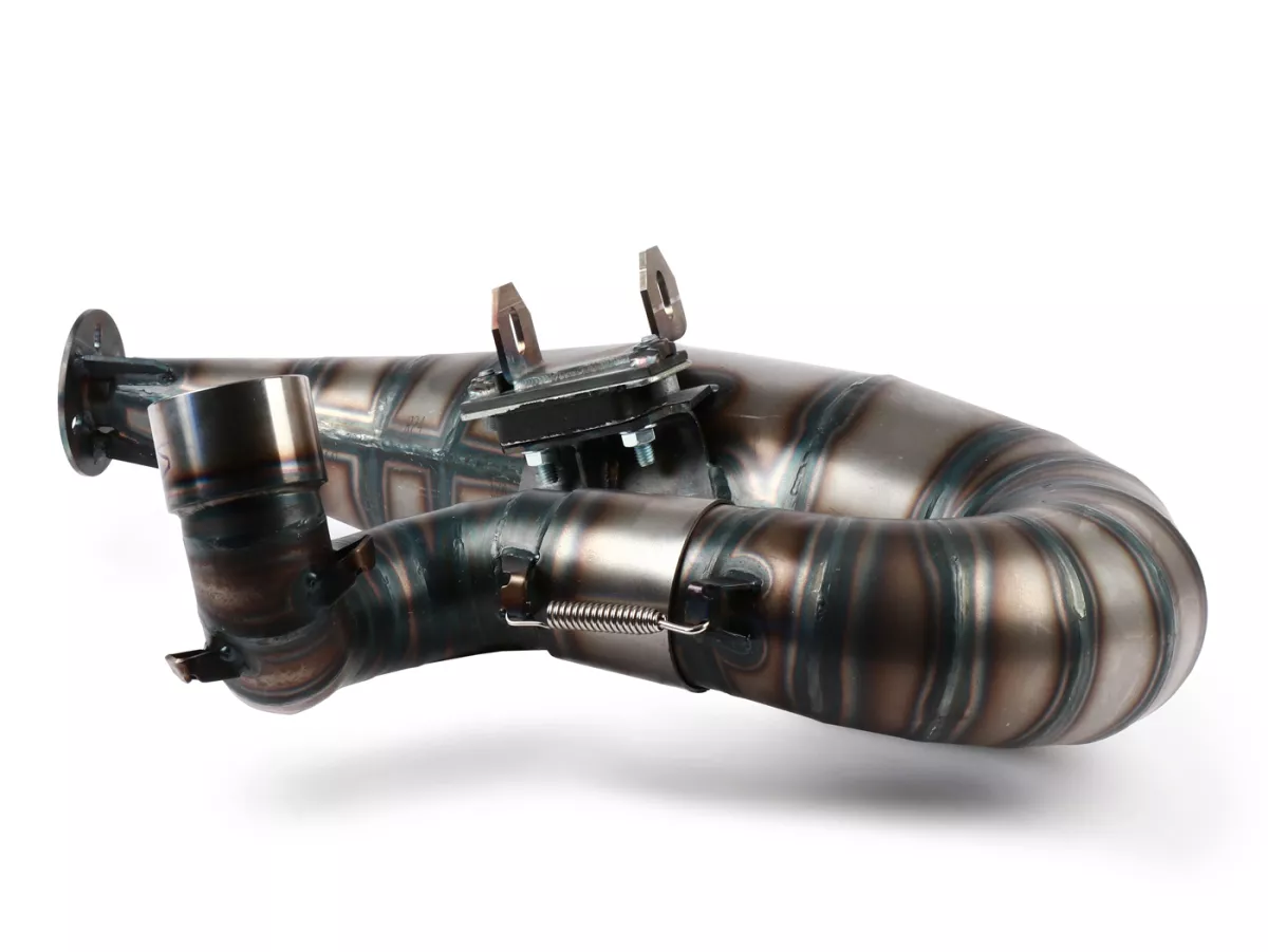 Escape -POSCH PERFORMANCE RACING RESI- Vespa PX200, Rally200, brida Ø45mm para Quattrini M232 y M244