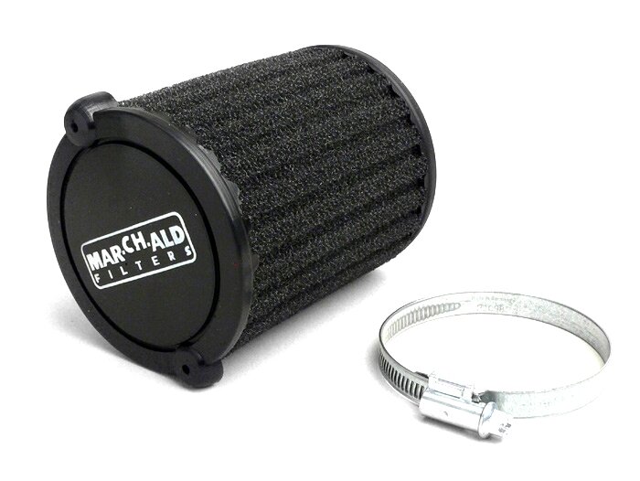 Filter udara -MARCHALD Double Layer Vortex- Ø = 52mm - Hitam