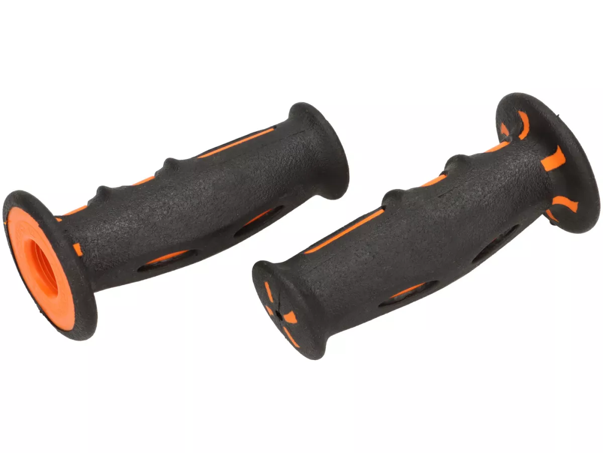 Manopole -PROGRIP SG-601 Ø=22/24mm- Nero/Arancione