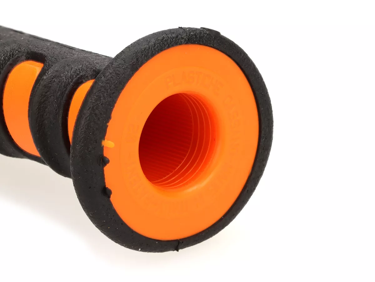 Manopole -PROGRIP SG-601 Ø=22/24mm- Nero/Arancione