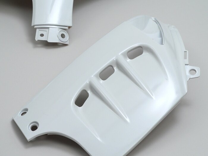 Set kuipdelen -EDGE- 13 stuks - Peugeot Speedfight2- wit metallic