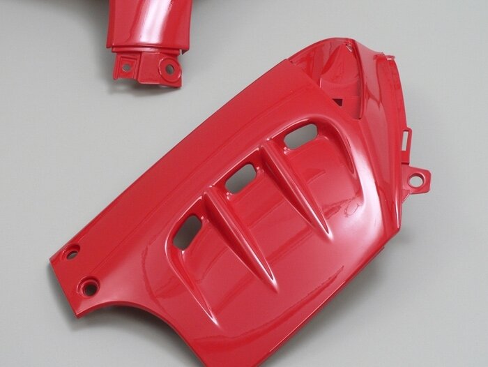 Set di parti della carenatura -EDGE- 13 pezzi - Peugeot Speedfight2- Red