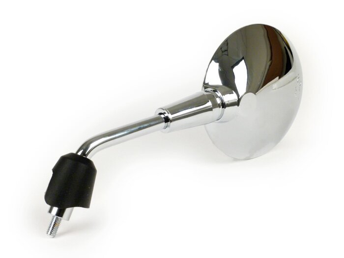 Specchio -MOTO NOSTRA Shorty- Vespa GTS 125-300 HPE (2019-2022), Vespa Primavera 50-150, Vespa Sprint 50-150 - utilizzabile a destra e a sinistra - cromato