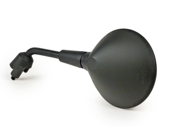 Spiegel -MOTO NOSTRA Shorty- Vespa GTS 125-300 HPE (2019-2022), Vespa Primavera 50-150, Vespa Sprint 50-150 - links en rechts te gebruiken - zwart mat