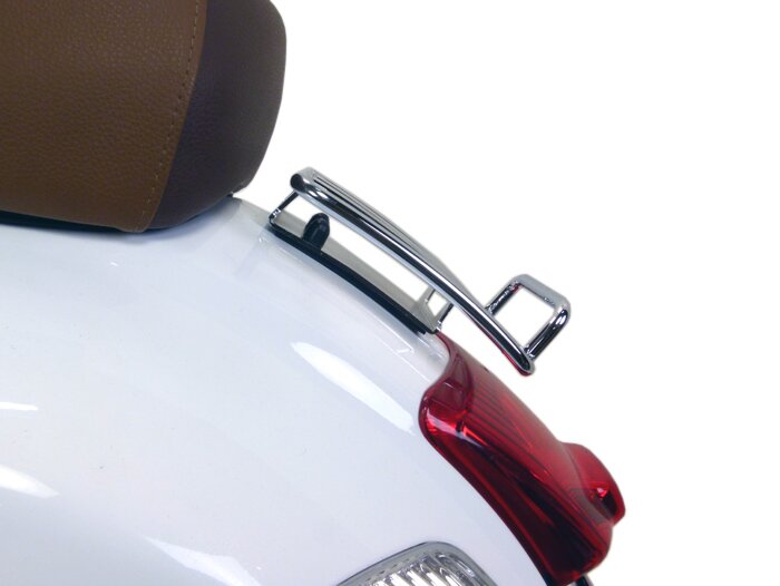 Bagagerek achter -MOTO NOSTRA, Sprint Rack- Vespa GT, GTL, GTV (-2014), GTS (-2014), GTS Super (-2014), GT60 - 125-200-250-300cc - chroom