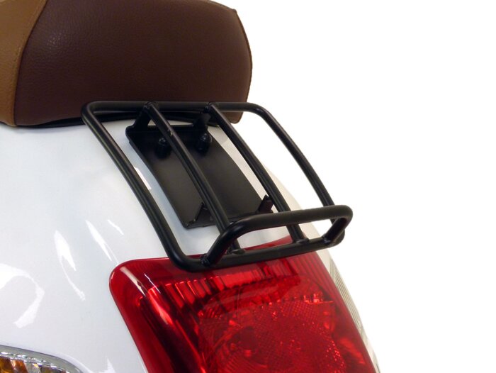 Rear rack -MOTO NOSTRA, Sprint Rack- Vespa GT, GTL, GTV, GTS, GTS Super, GT60 - 125-200-250-300cc - matt black