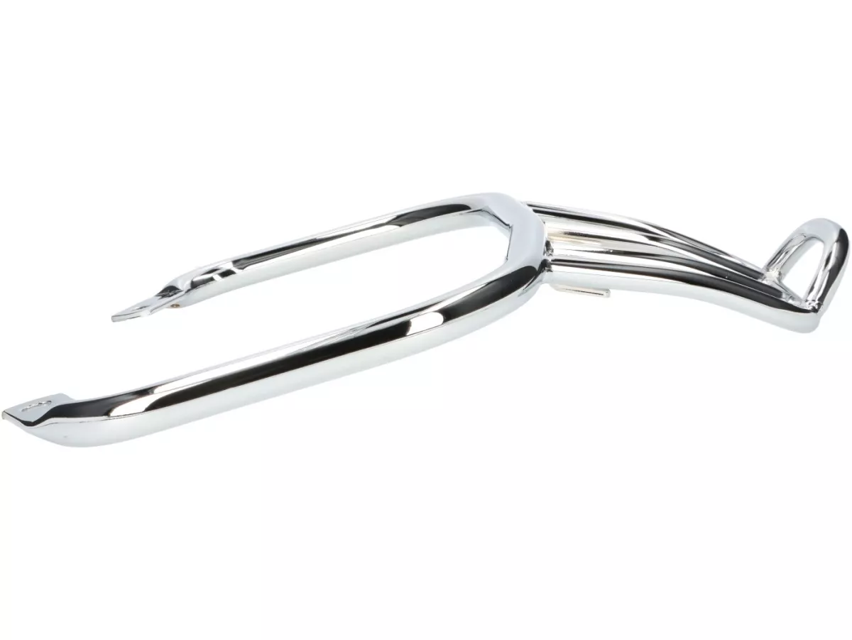 Portaequipajes trasero -MOTO NOSTRA, con asa de agarre para el pasajero- Vespa GT, GTL, GTV, GTS, GTS Super, GTS HPE, GT60 - 125-310 - cromado