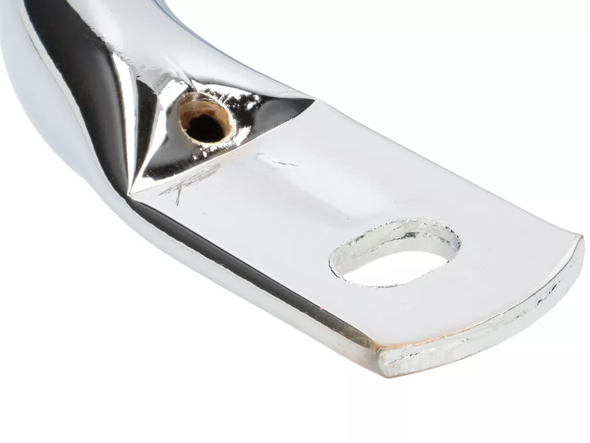 Portaequipajes trasero -MOTO NOSTRA, con asa de agarre para el pasajero- Vespa GT, GTL, GTV, GTS, GTS Super, GTS HPE, GT60 - 125-310 - cromado