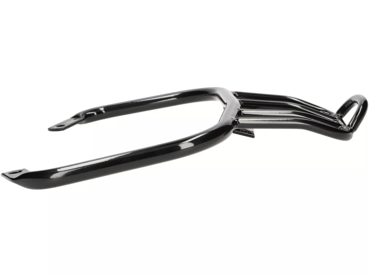 Rak bagasi belakang -MOTO NOSTRA, dengan pegangan penyangga - Vespa GT, GTL, GTV, GTS, GTS Super, GTS HPE, GT60 - 125-310 - hitam mengkilap