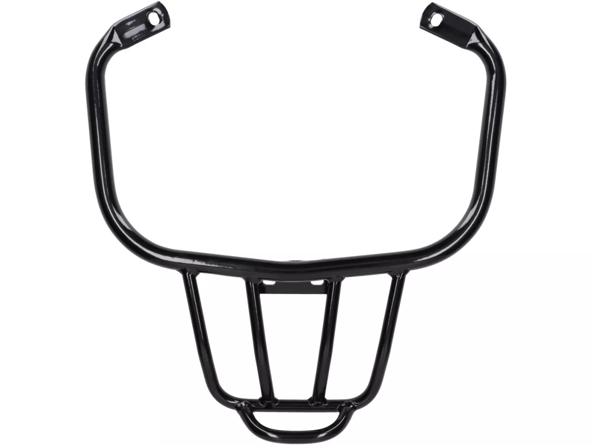 Rak bagasi belakang -MOTO NOSTRA, dengan pegangan penyangga - Vespa GT, GTL, GTV, GTS, GTS Super, GTS HPE, GT60 - 125-310 - hitam mengkilap