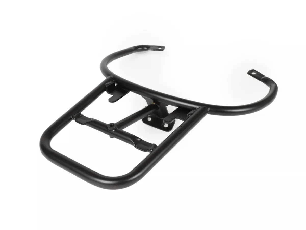 Pembawa casing atas belakang (untuk casing atas Piaggio asli) -MOTO NOSTRA- Vespa GT, GTL, GTV, GTS, GTS Super, GT60 - 125-310 - hitam matt