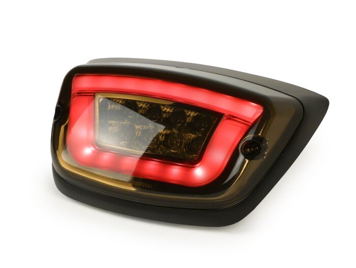 Lampu belakang -MOTO NOSTRA, LED- Vespa LX, LXV - hitam