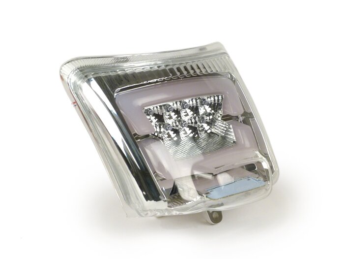 Tail light -MOTO NOSTRA, LED- Vespa GTS 125-300, GTV (-2014) - colourless