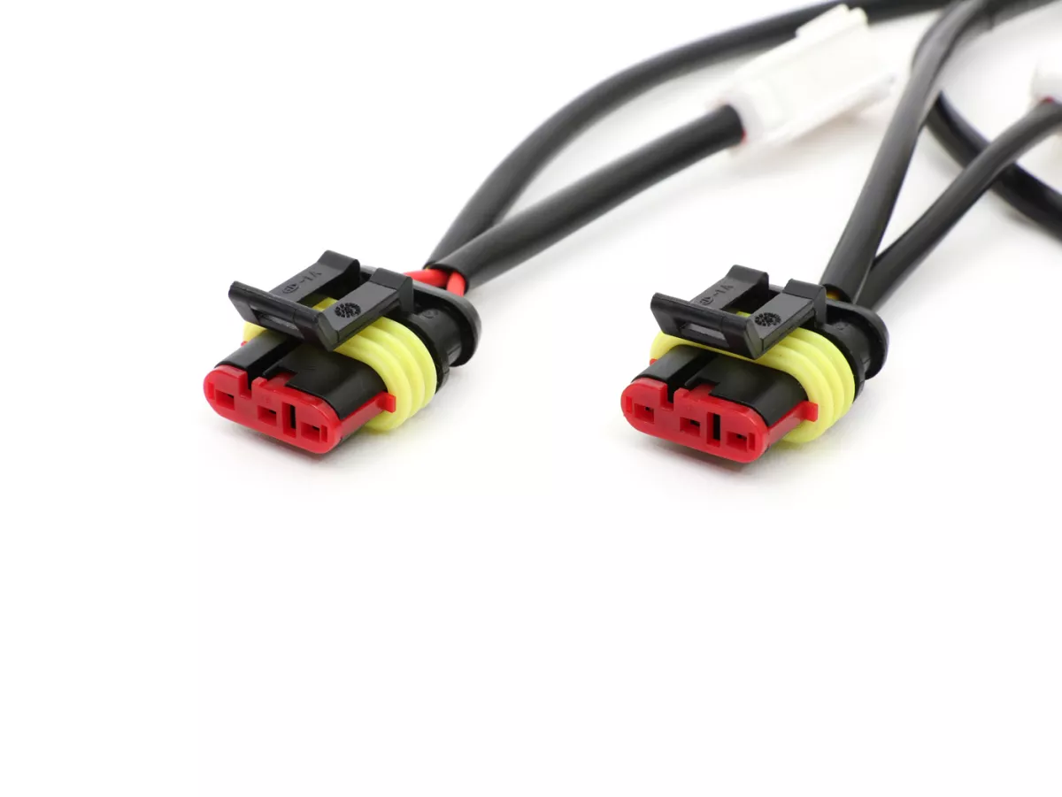 Kit adaptador de cable para conversión de intermitentes -BGM PRO, luz diurna LED- Vespa GTS 125-300 (2003-2013)