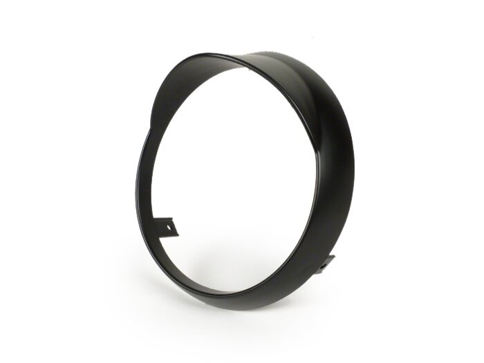 Täckring för strålkastare -MOTO NOSTRA- Vespa Primavera (2013-) - plast, matt svart