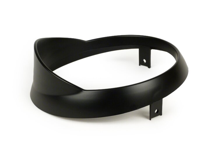 Täckring för strålkastare -MOTO NOSTRA- Vespa Primavera (2013-) - plast, matt svart