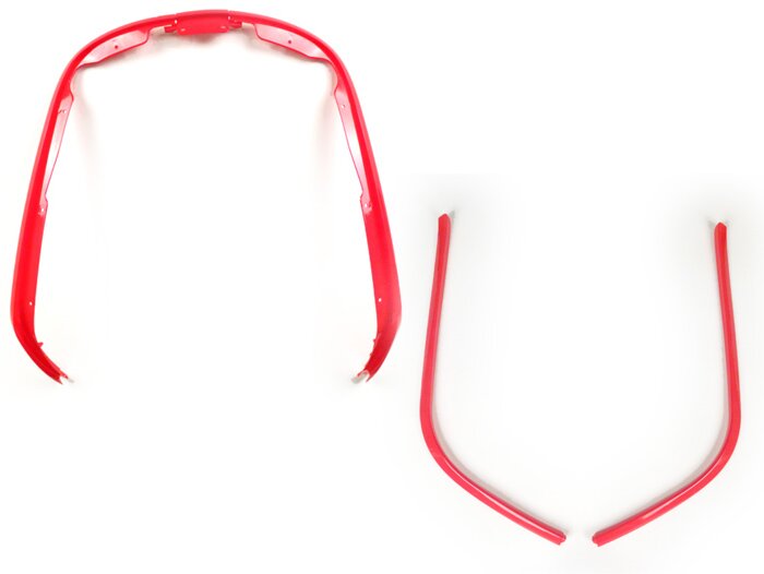 Randbeschermingsset -MOTO NOSTRA- Vespa Primavera (2013-), Vespa Sprint (2013-) - rood