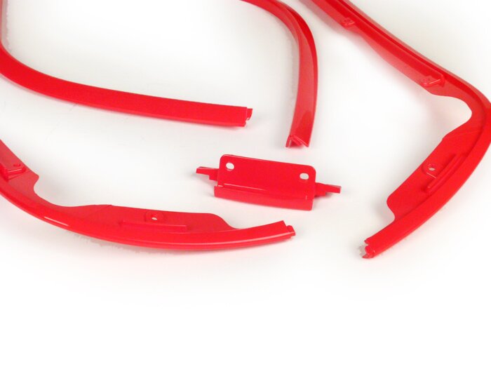 Randbeschermingsset -MOTO NOSTRA- Vespa Primavera (2013-), Vespa Sprint (2013-) - rood