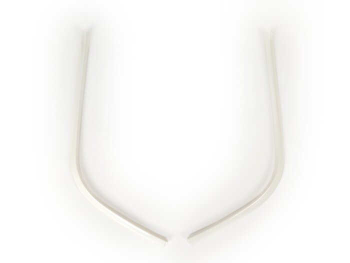 Floor board beading -MOTO NOSTRA- Vespa Primavera (2013-), Vespa Sprint (2013-) - white
