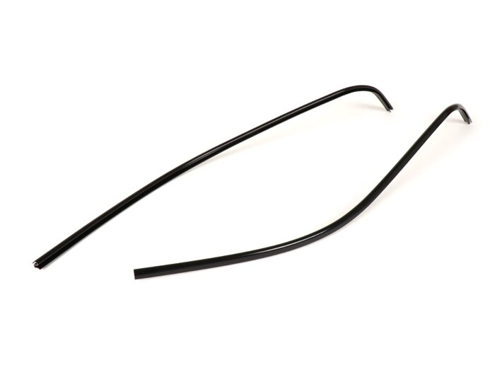 Kantenschutz-Set -MOTO NOSTRA- Vespa LX (ZAPC38, ZAPM44,ZAPM68), Vespa LXV (ZAPC38, ZAPM44,ZAPM68), Vespa S (ZAPC38, ZAPM44,ZAPM68) - schwarz