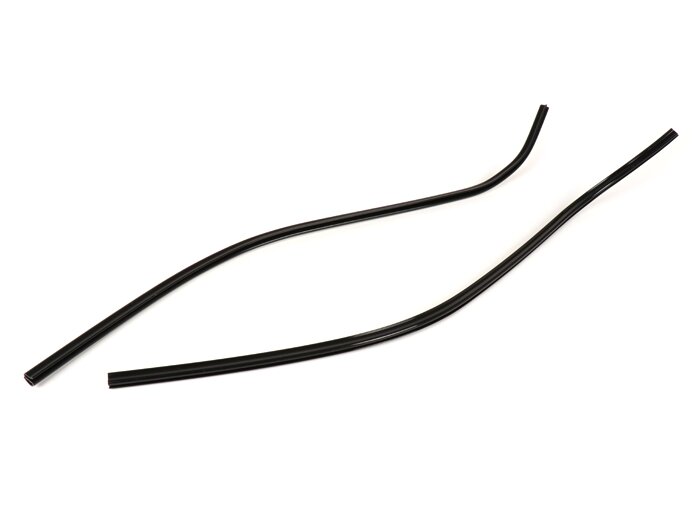 Kantenschutz-Set -MOTO NOSTRA- Vespa LX (ZAPC38, ZAPM44,ZAPM68), Vespa LXV (ZAPC38, ZAPM44,ZAPM68), Vespa S (ZAPC38, ZAPM44,ZAPM68) - schwarz