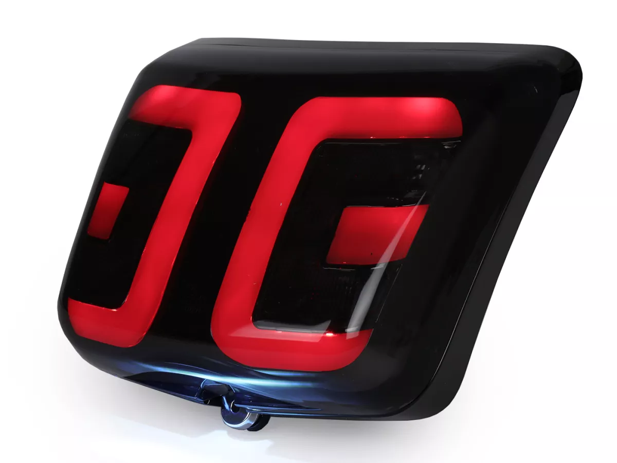 Fanale posteriore oscurato, cornice nera lucida -POWER 1- Vespa GTS 125-300 , GTS Super 125-300 (2018-)
