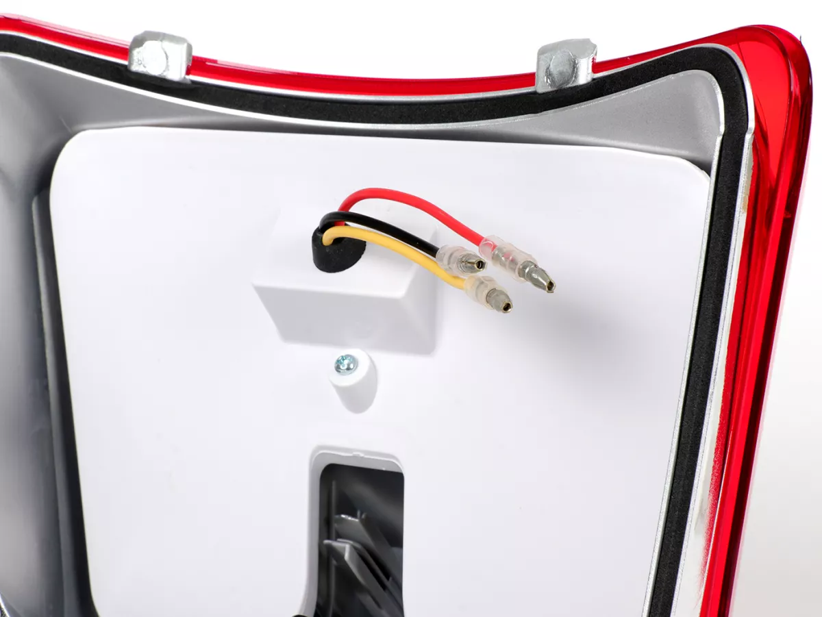 Fanale posteriore, cornice nera opaca -POWER 1- Vespa GTS 125-300 , GTS Super 125-300 (2018-)