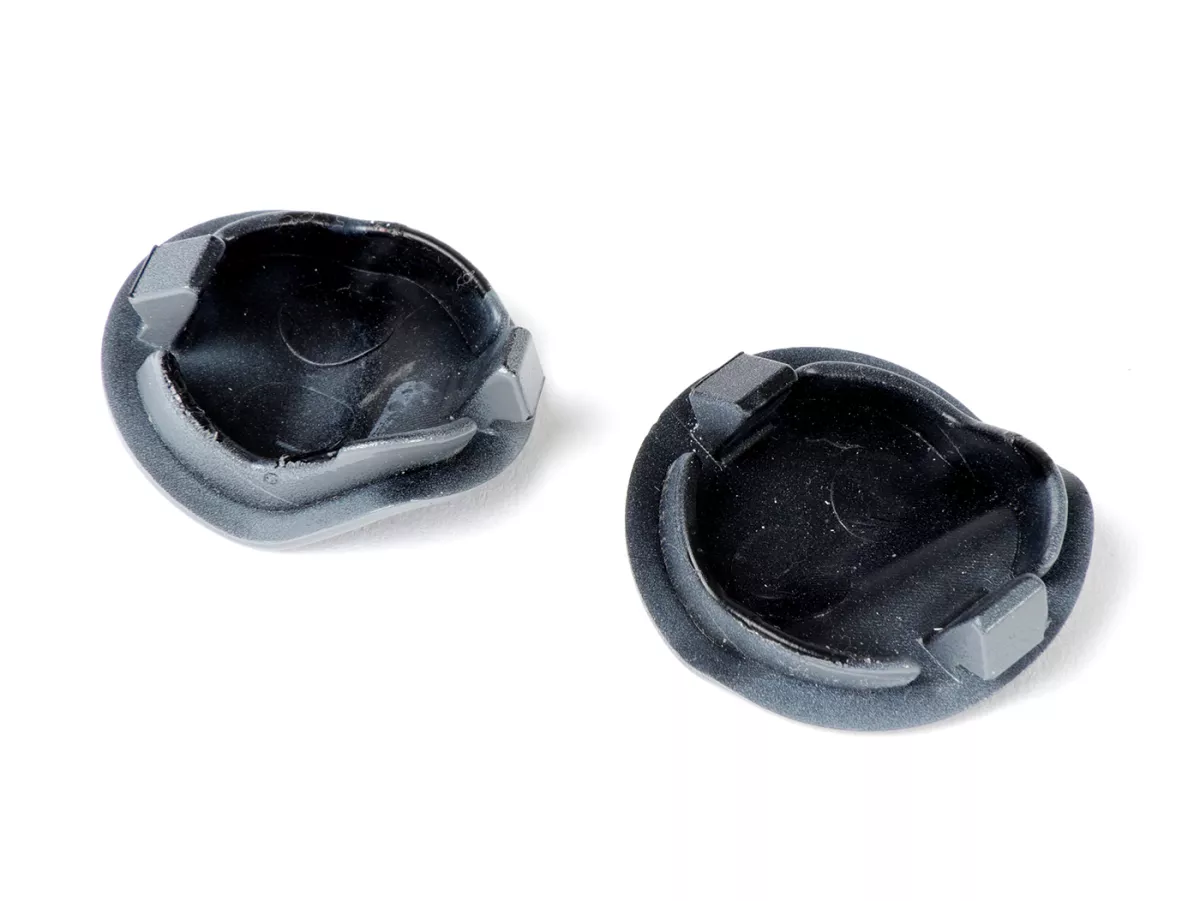 Kit bouchons de couverture trous rétroviseurs -QUELLAGIO, gris (715)- Vespa GTS 125 (ZAPMA3700, ZAPMD3200, ZAPMD3201, ZAPMA3100, ZAPMA3200), Vespa GTS 150 (ZAPMA3200, ZAPMA3100), Vespa GTS 300 (ZAPMA3300), Vespa GTS HPE 300 (ZAPMA3600, ZAPMD310), Vespa GT