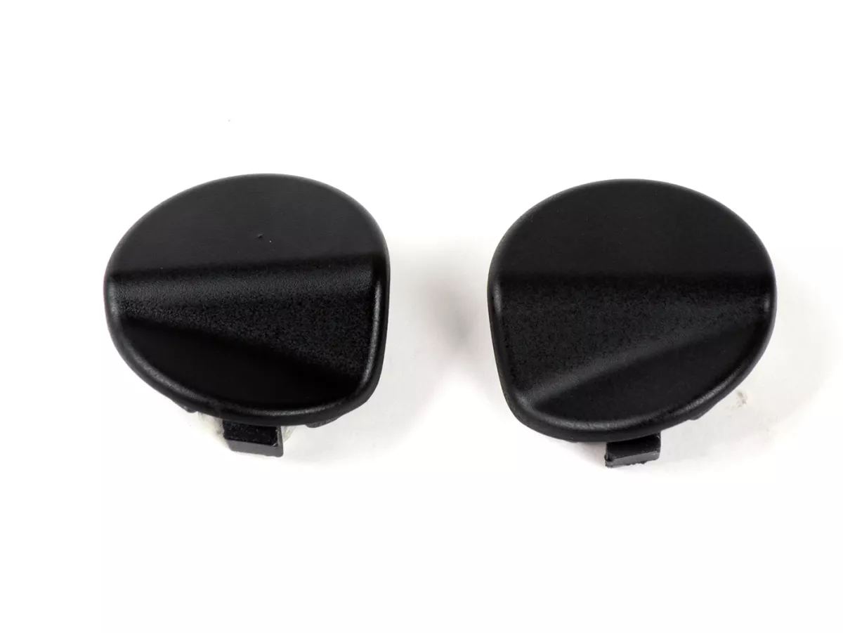 Pair of covers for mirror hole -QUELLAGIO, matt black (99/C)- Vespa GTS 125 (ZAPMA3700, ZAPMD3200, ZAPMD3201, ZAPMA3100, ZAPMA3200), Vespa GTS 150 (ZAPMA3200, ZAPMA3100), Vespa GTS 300 (ZAPMA3300), Vespa GTS HPE 300 (ZAPMA3600, ZAPMD310), Vespa GTS Super