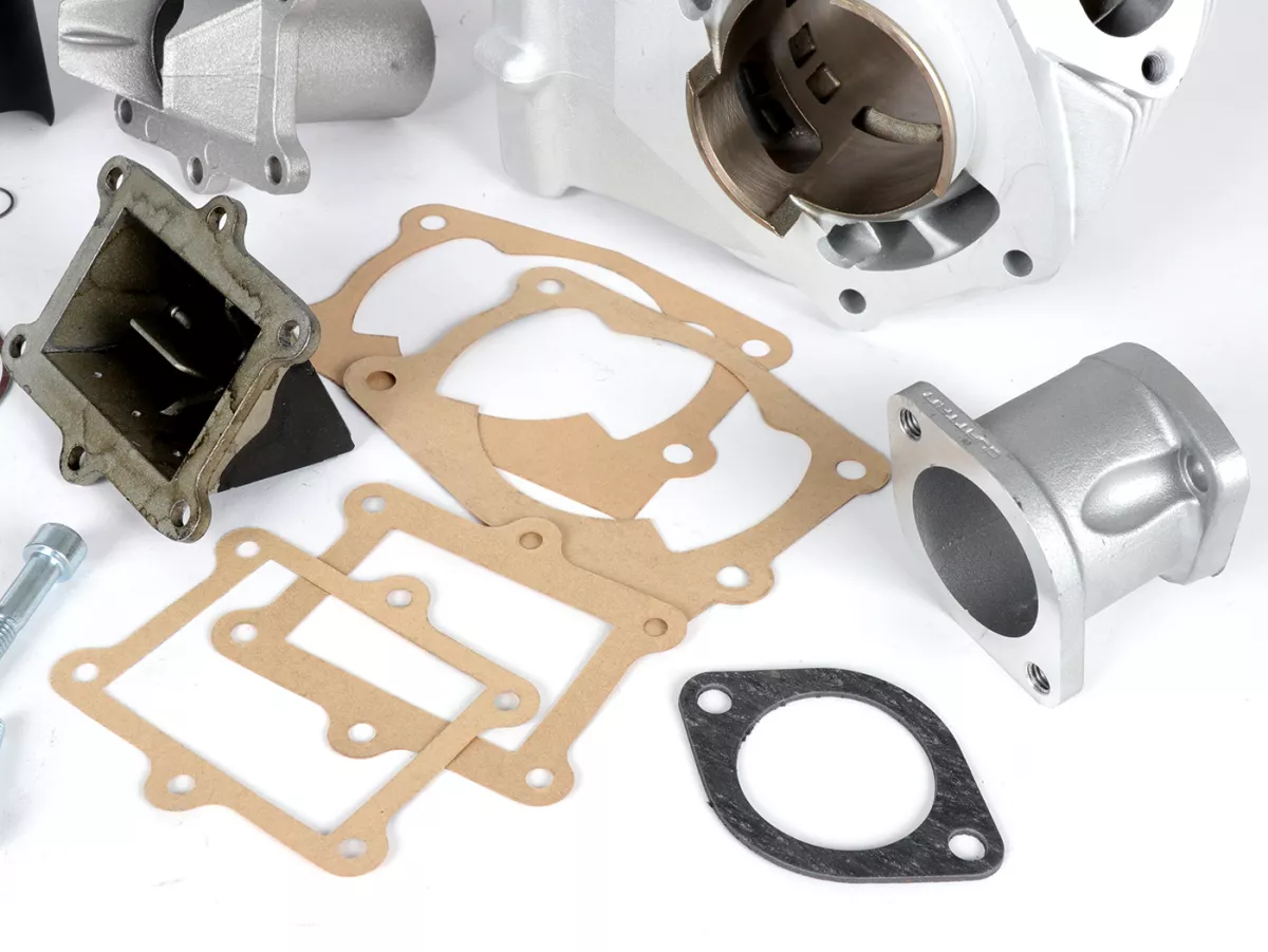 Cilindro -QUATTRINI M200S, para cárter motor C200- Vespa V50, PV125, ET3, PK50, PK80, PK125