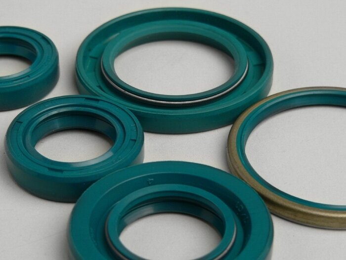 Oliekeerringen set -OEM KWALITEIT- Piaggio 50 cc AC/LC (vanaf 1998, type HiPer 2)