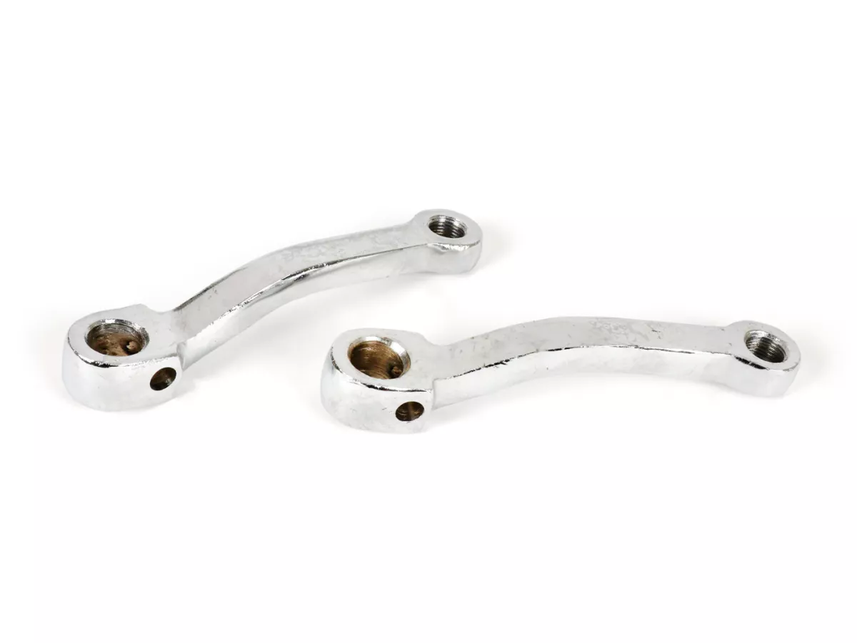 Set engkol pedal -RMS- kanan dan kiri PIAGGIO CIAO PX, SI, Bravo, Superbravo, Grillo 50cc - sepasang