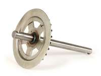 Pedal crank axle -RMS- PIAGGIO CIAO, Ciao PX, SI - incl. chain wheel (Z=28)