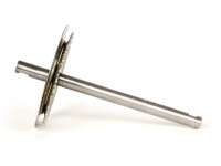 Pedal crank axle -RMS- PIAGGIO CIAO, Ciao PX, SI - incl. chain wheel (Z=28)