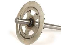 Pedal crank axle -RMS- PIAGGIO CIAO, Ciao PX, SI - incl. chain wheel (Z=28)