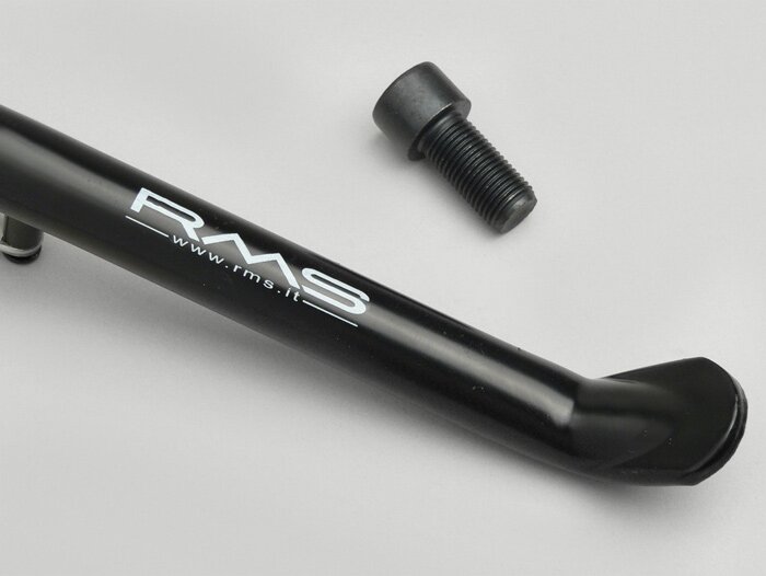 Dudukan samping -RMS- Penguat MBK, Yamaha BWS - Hitam