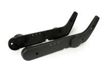 Side cover set -RMS, models with variator - right and left PIAGGIO CIAO PX 50ccm - black, pair