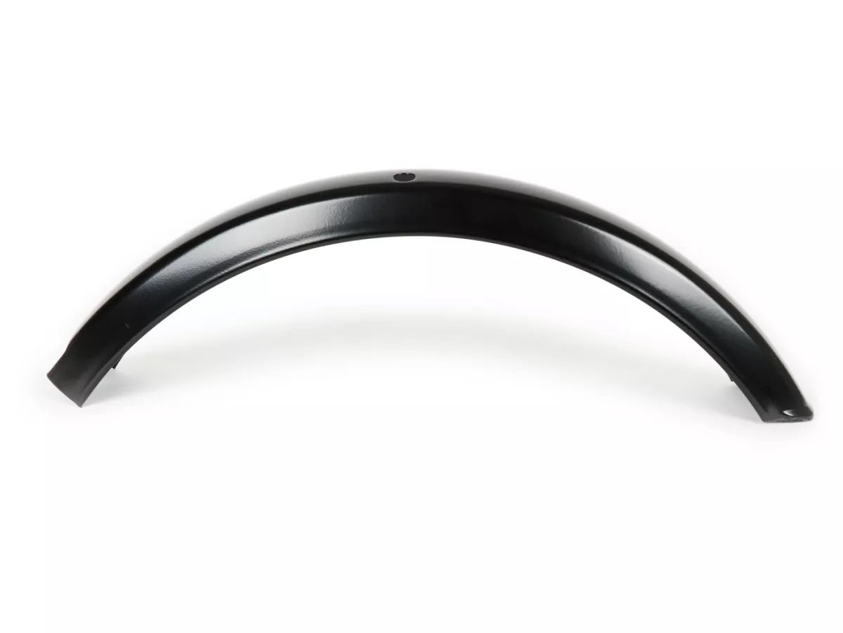 Spatbord - spatbord -RMS- achter PIAGGIO Ciao P, Ciao PX 50cc - staal, gelakt - zwart