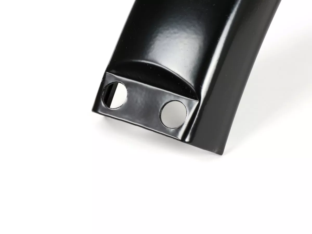 Spatbord - spatbord -RMS- achter PIAGGIO Ciao P, Ciao PX 50cc - staal, gelakt - zwart